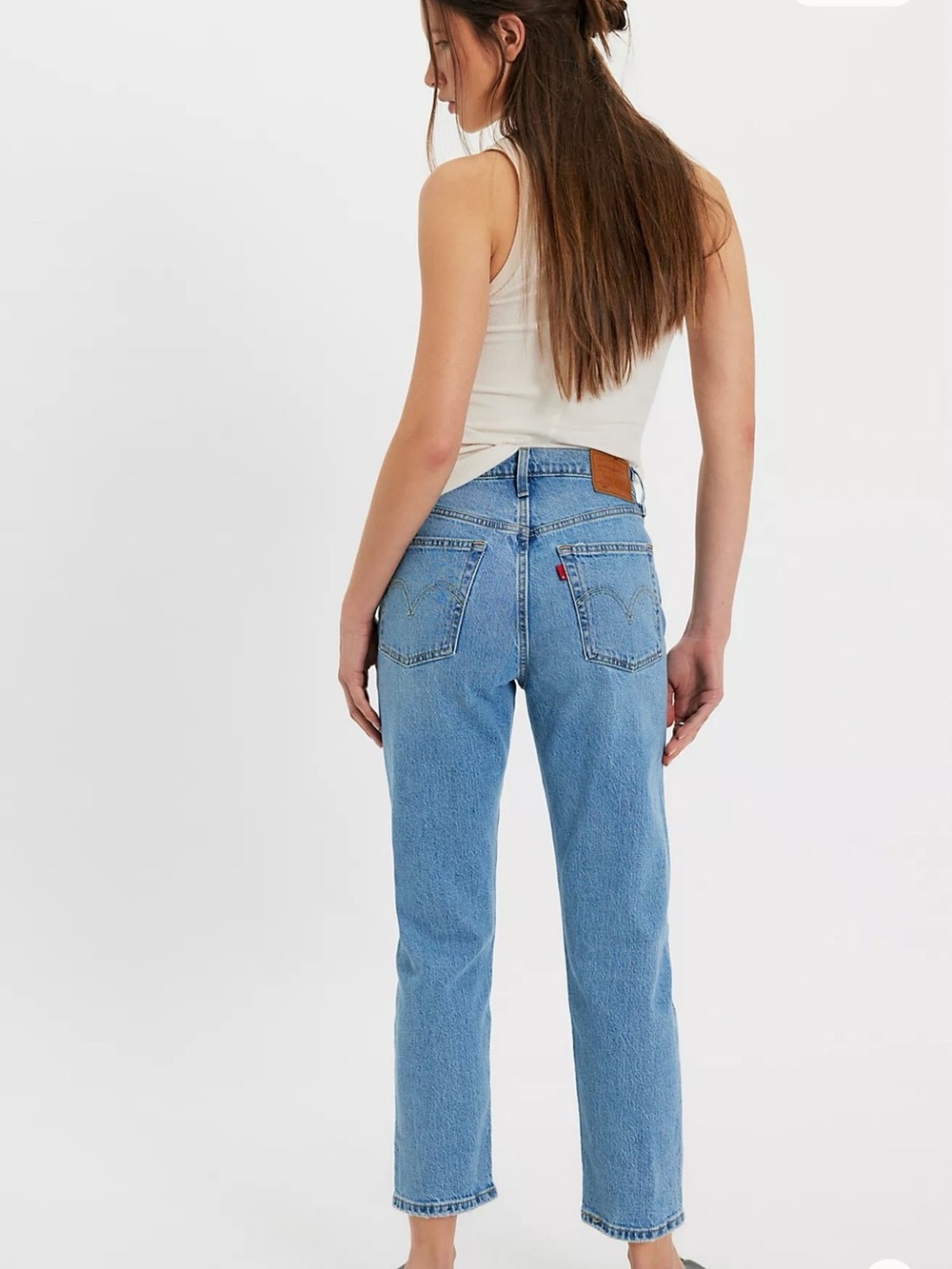 Levi's Women's Light Blue Straight-Leg Jeans